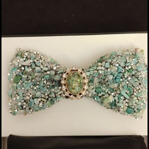COPY - MEN'S E J SAMUEL BLING BLING CRYSTAL BOWTIE SET.